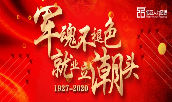 軍魂不褪色，就業(yè)立潮頭！熱烈慶祝中國(guó)人民解放軍建軍93周年！